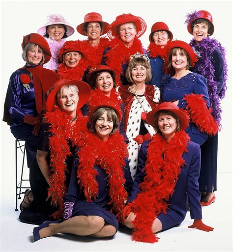 The red hat society - Encourages women over the age of fifty to have fun and find kindred spirits while discussing such topics as marriage, children, grandparenting, retirement, and...